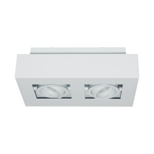 Artdelight spot Bosco – 2 lichts – 25 x 8.6 cm – wit Artdelight spot Bosco – 2 lichts – 25 x 8.6 cm – wit