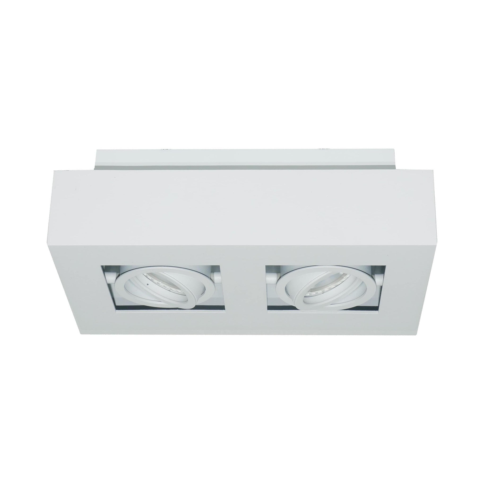 Artdelight spot Bosco - 2 lichts - 25 x 8.6 cm - wit