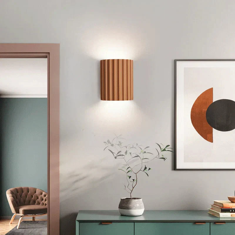 BrightGlow – Moderne LED Wandlamp van Hars voor Sfeervolle Verlichting