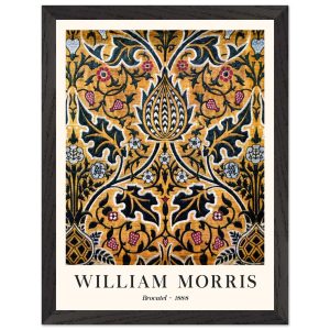 Artfulprints Poster met Lijst William Morris – Brocatel 1888 – 30×40 c Artfulprints Poster met Lijst William Morris – Brocatel 1888 – 30×40 c