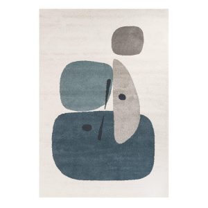 AFK Living vloerkleed Collage – zeer zacht – blauw – 120 x 170 cm AFK Living vloerkleed Collage – zeer zacht – blauw – 120 x 170 cm