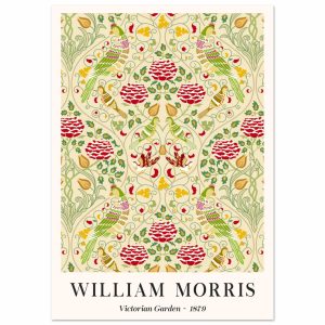 Artfulprints Poster William Morris – Victorian garden 1879 – A4 21×29. Artfulprints Poster William Morris – Victorian garden 1879 – A4 21×29.