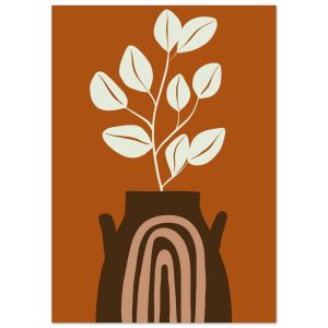 Artfulprints Poster Boho – Terracotta life – A4 21×29.7 cm – Terracott Artfulprints Poster Boho – Terracotta life – A4 21×29.7 cm – Terracott