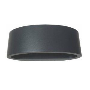 Artdelight wandlamp Sharp – led geïntegreerd – antraciet Artdelight wandlamp Sharp – led geïntegreerd – antraciet