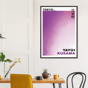 Artfulprints Poster Yayoi Kusama – Purple Tokyo 1998 – 70×100 cm – Paa Artfulprints Poster Yayoi Kusama – Purple Tokyo 1998 – 70×100 cm – Paa