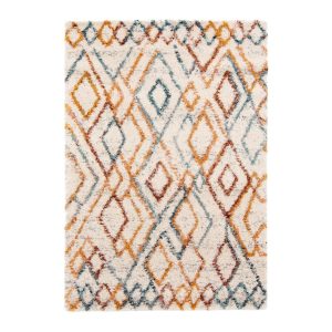 AFK Living vloerkleed Djemaa – shaggy – veelkleurig – 120 x 170 cm AFK Living vloerkleed Djemaa – shaggy – veelkleurig – 120 x 170 cm