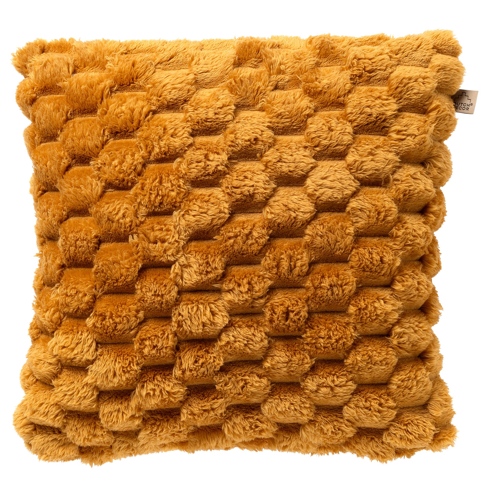 VIVA - kussenhoes 45x45 cm - superzacht - 100% gerecycled - Chai Tea -