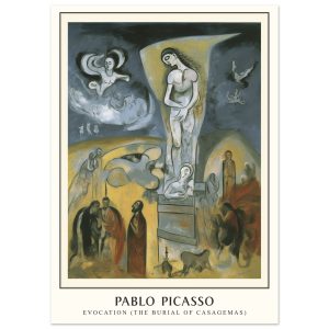 Artfulprints Poster Pablo Picasso – Evocation – 50×70 cm – Meerkleurig Artfulprints Poster Pablo Picasso – Evocation – 50×70 cm – Meerkleurig