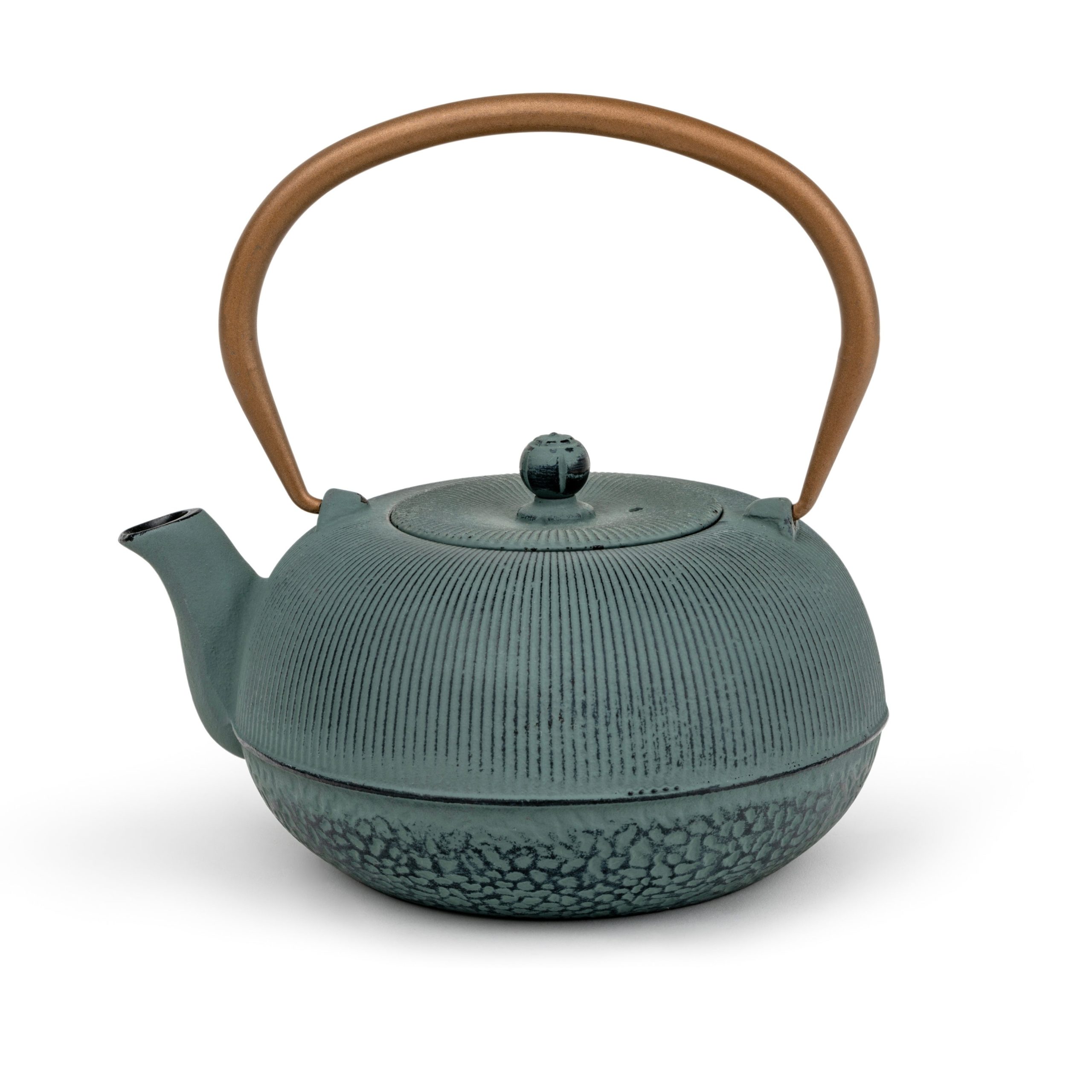Bredemeijer - Gietijzeren theepot Sichuan - 1 liter - Blauw - Met filt