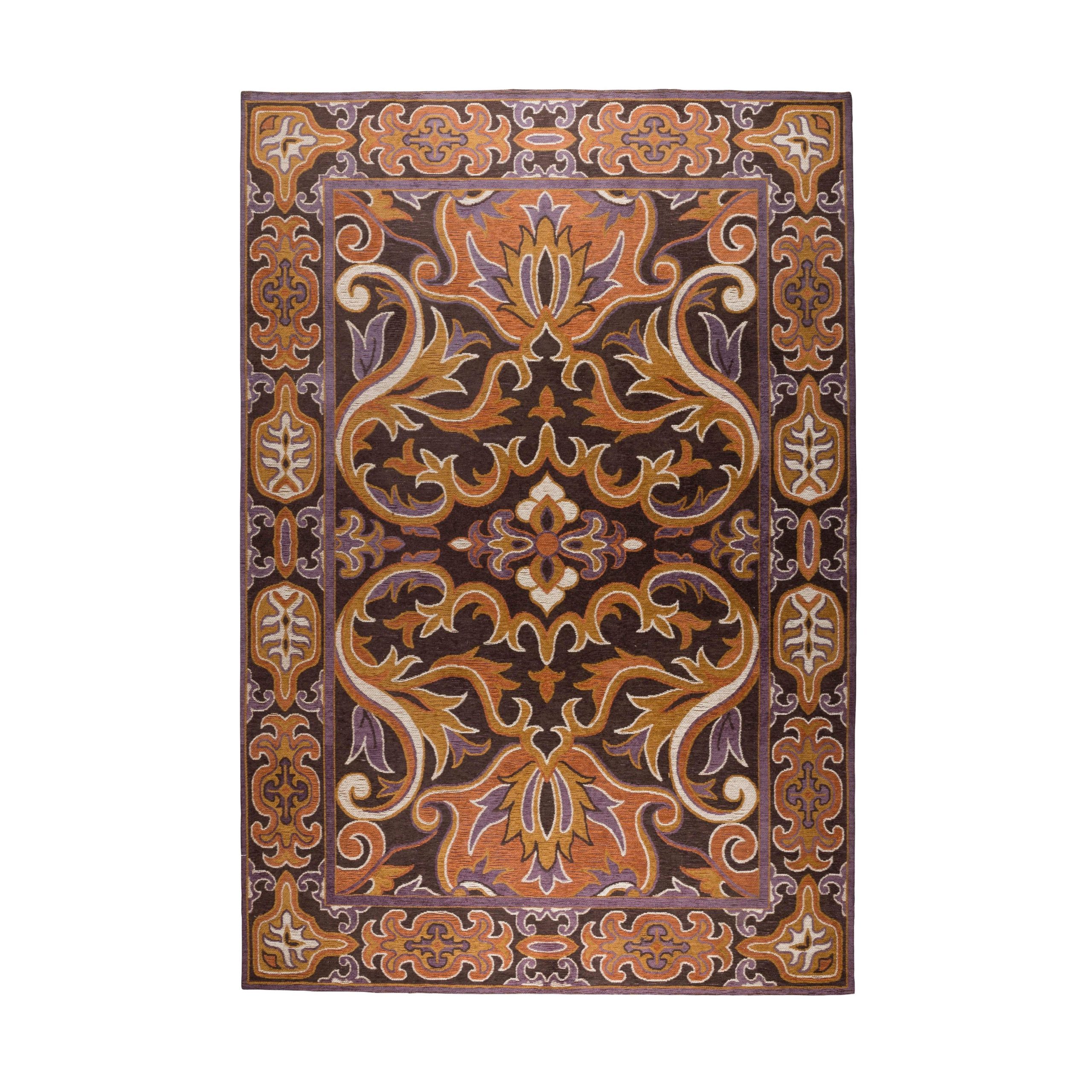 Dutchbone Bashmira Vloerkleed 160x230 - Oranje