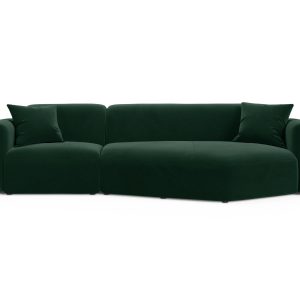 Cosmopolitan Design Modulaire hoekbank rechts Strino 3-zits, flueel fl Cosmopolitan Design Modulaire hoekbank rechts Strino 3-zits, flueel fl