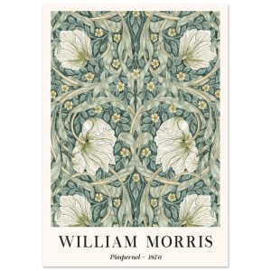 Artfulprints Poster William Morris – Pimpernel 1876 – A4 21×29.7 cm –