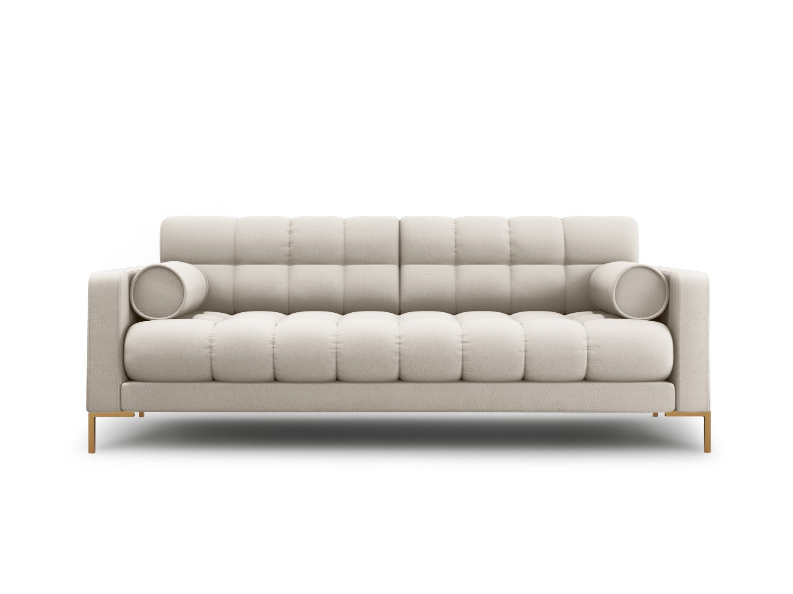 Cosmopolitan Design Bank Bali 3-zits, structurele stof, beige - 96x177