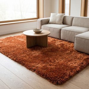 DÉJA Living Vloerkleed Lavar Mix – Oranje Stof – 240x340cm DÉJA Living Vloerkleed Lavar Mix – Oranje Stof – 240x340cm