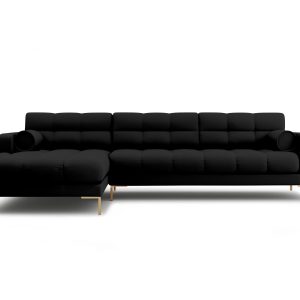 Cosmopolitan Design linker hoekbank Bali 5-zits, structurele stof, zwa