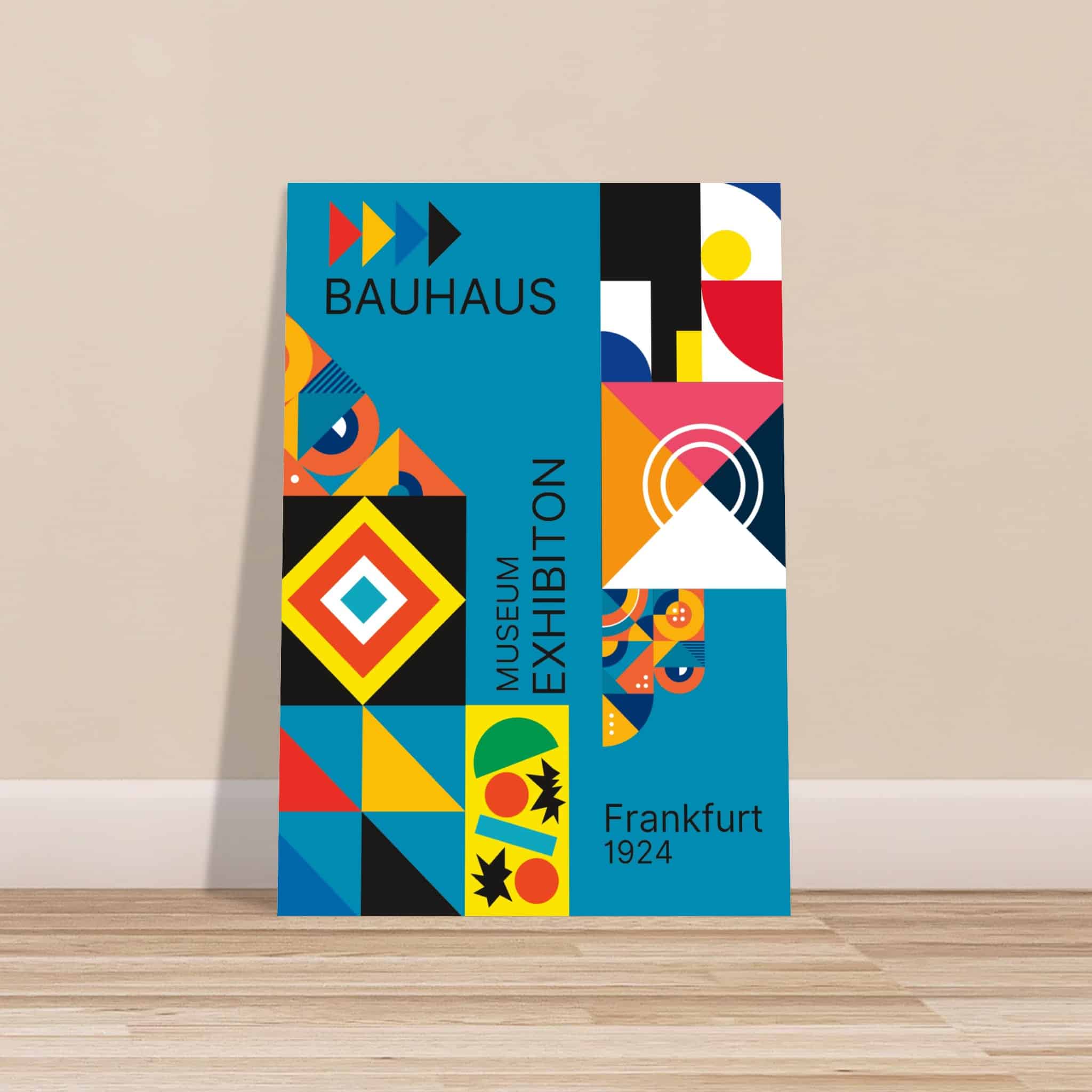 Artfulprints Poster Bauhaus - Museum exhibition frankfurt - 70x100 cm