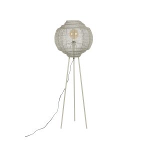 Dutchbone Meezan Vloerlamp Zand Grijs Dutchbone Meezan Vloerlamp Zand Grijs