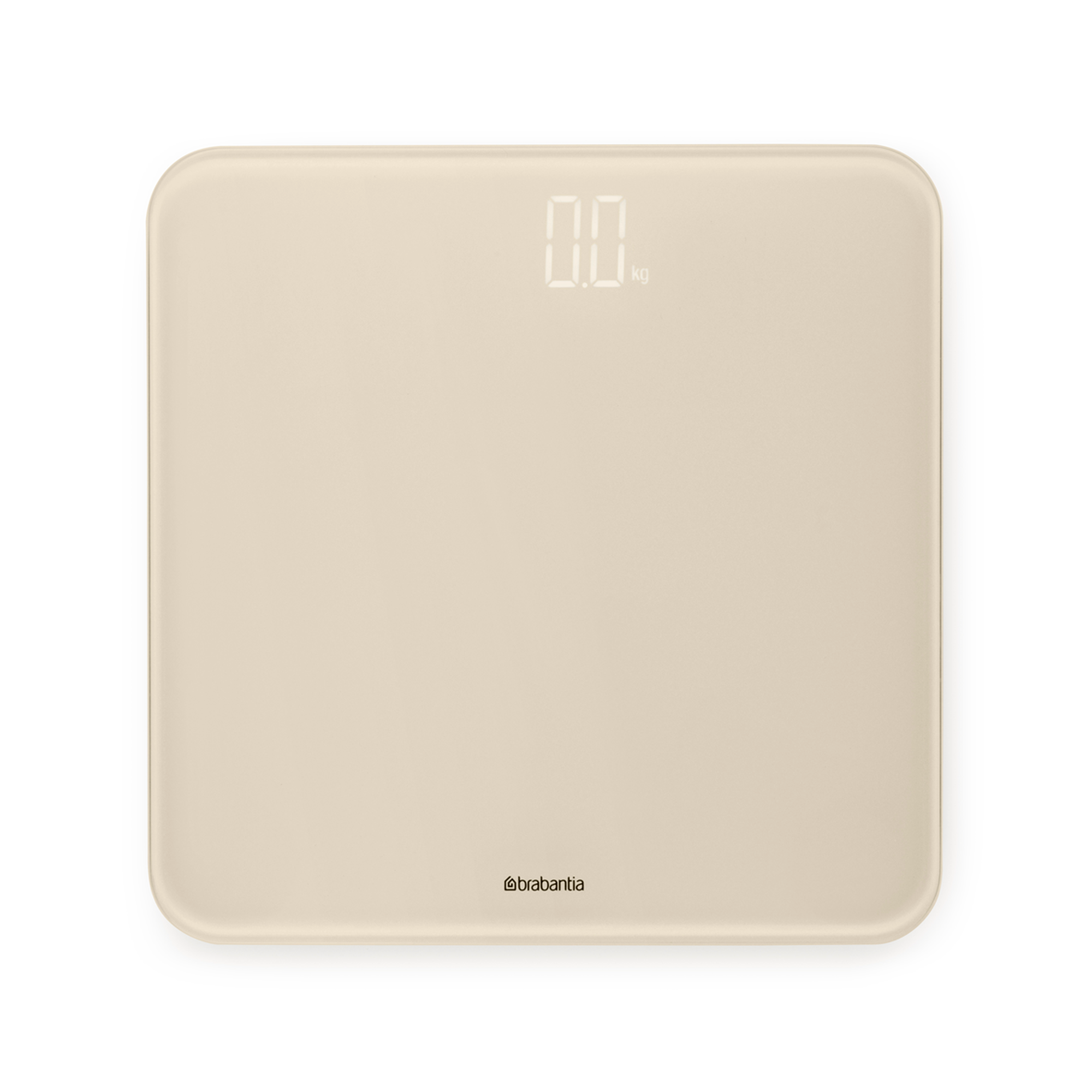 Brabantia ReNew Digitale personenweegschaal, op batterijen - Soft Beig