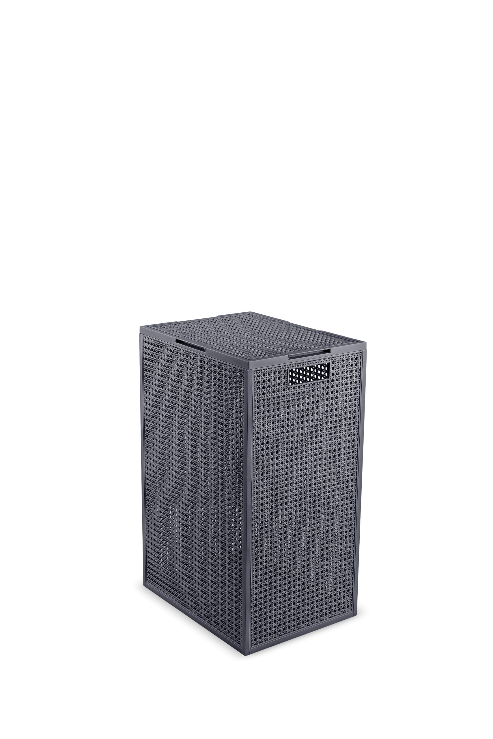 Curver Kaya Wasmand met deksel - 60L - Antraciet