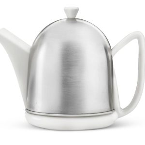 Bredemeijer – Theepot Cosy Manto 1,0L wit, mat Bredemeijer – Theepot Cosy Manto 1,0L wit, mat