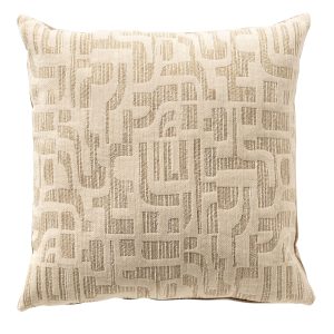 FABIA – kussenhoes 45×45 cm – Sesame – bruin, beige