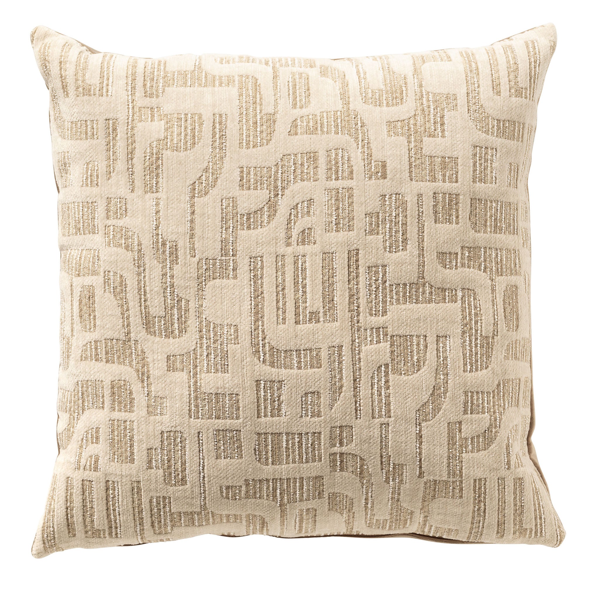 FABIA - kussenhoes 45x45 cm - Sesame - bruin, beige
