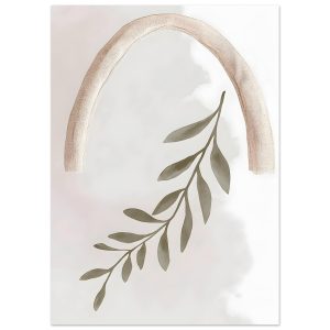 Artfulprints Poster Boho – Olive reach – 50×70 cm – Groen Artfulprints Poster Boho – Olive reach – 50×70 cm – Groen