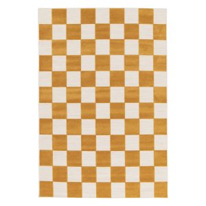 AFK Living vloerkleed Kleine Tegels – voor binnen en buiten – geel – 1 AFK Living vloerkleed Kleine Tegels – voor binnen en buiten – geel – 1