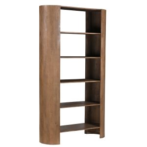 DÉJA Living Wandkast Xandrine – Donkerbruin Hout – 109x38x190cm DÉJA Living Wandkast Xandrine – Donkerbruin Hout – 109x38x190cm