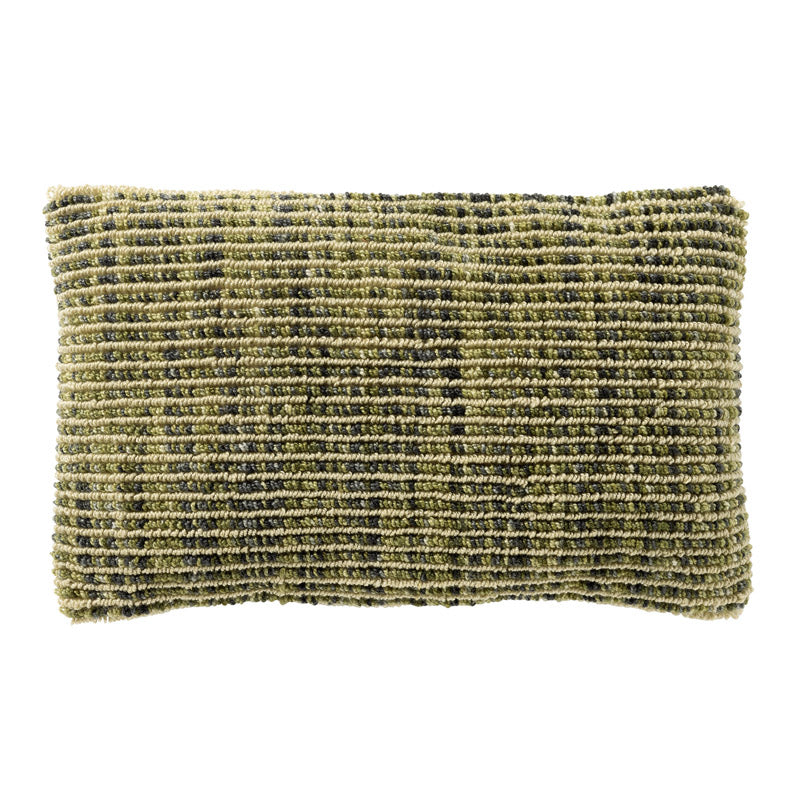 DARIO - sierkussen 30x50 cm - duurzaam - Cardamom Seed - groen