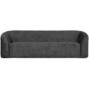 WOOOD 3-zits bank Sloping – Velvet – Mountain – 77x240x87 WOOOD 3-zits bank Sloping – Velvet – Mountain – 77x240x87