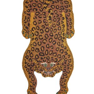 Doing Goods Heritage Tatsu Luipaard Vloerkleed – 181 x 88 x 2cm – 100% Doing Goods Heritage Tatsu Luipaard Vloerkleed – 181 x 88 x 2cm – 100%