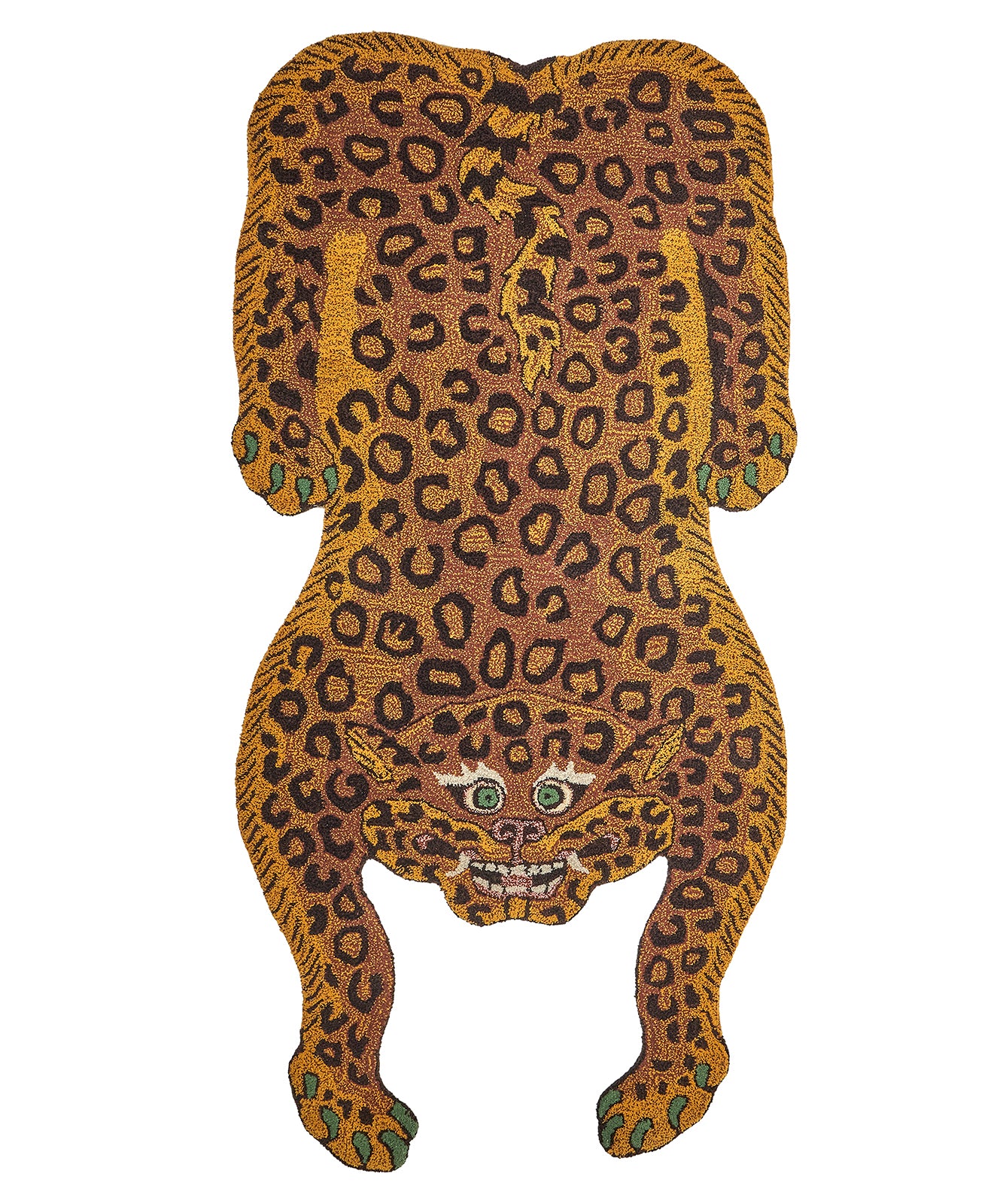 Doing Goods Heritage Tatsu Luipaard Vloerkleed - 181 x 88 x 2cm - 100%