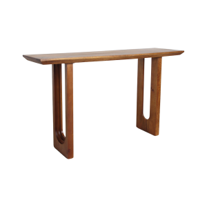 Bullnose Chamfered mangohouten wandtafel Bullnose Chamfered mangohouten wandtafel