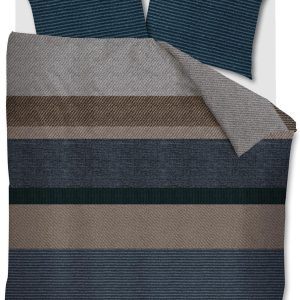 Beddinghouse dekbedovertrek Menno – 200×200/220 cm – grijs Beddinghouse dekbedovertrek Menno – 200×200/220 cm – grijs