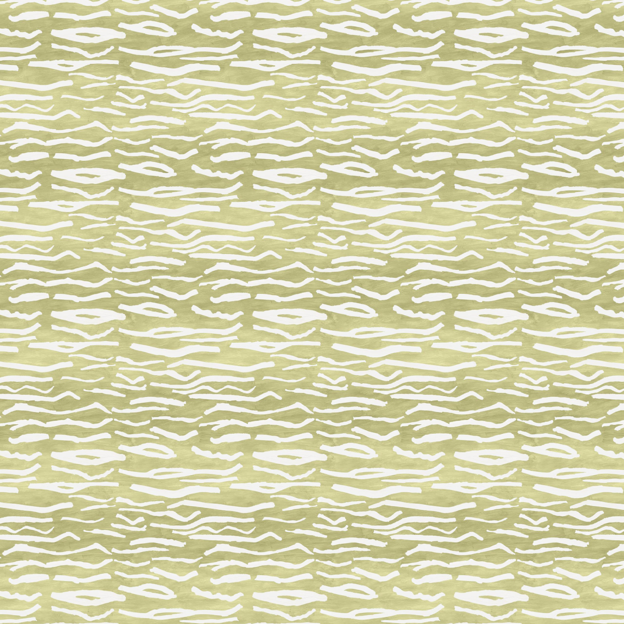 Catchii Behang Animal stripes Light green