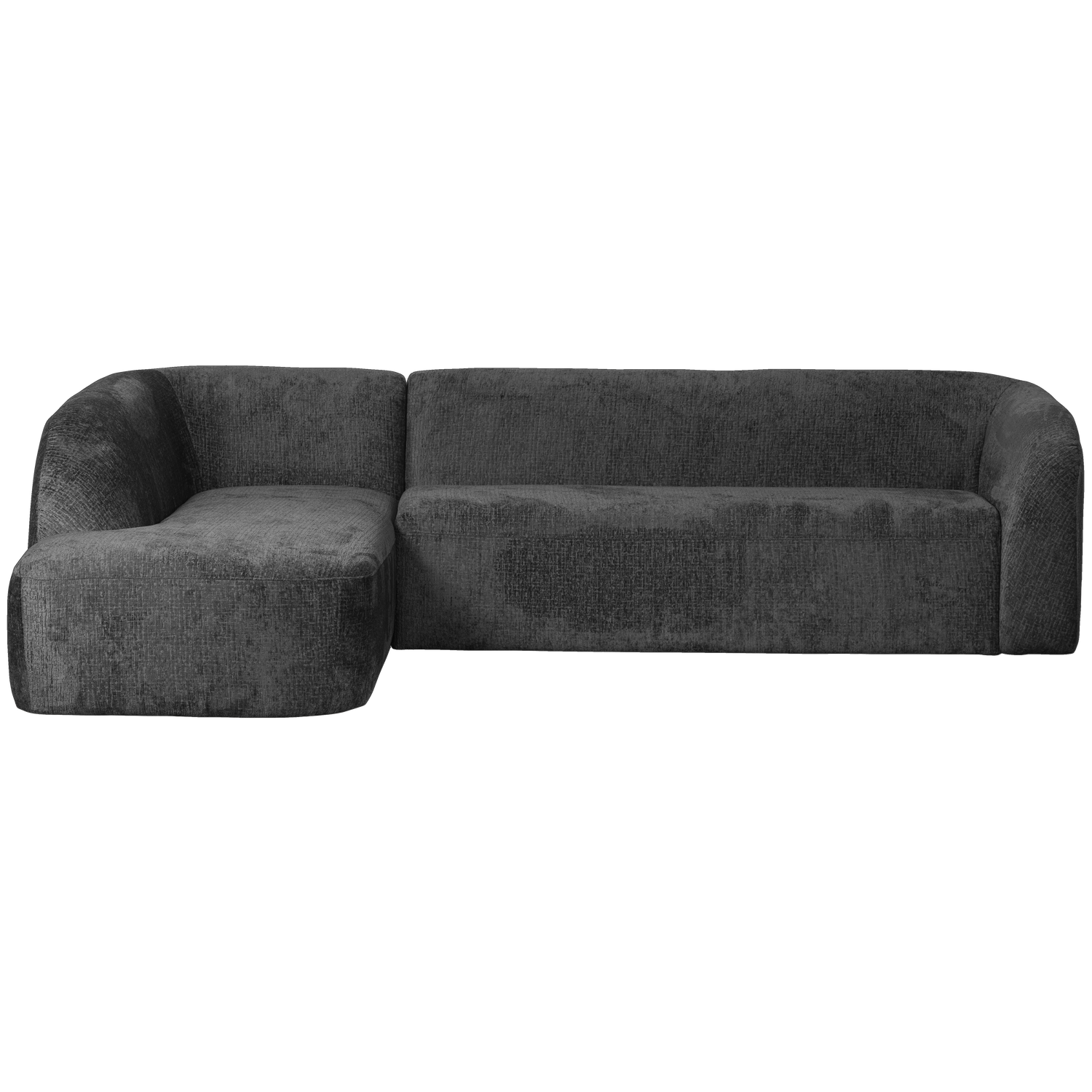 WOOOD hoekbank links Sloping - Velvet - Mountain - 77x274x225/87