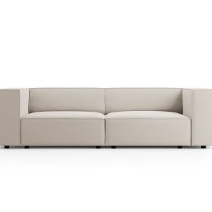 Cosmopolitan Design Bank Arendal 3-zits, flueel, ecru – 102x204x70cm Cosmopolitan Design Bank Arendal 3-zits, flueel, ecru – 102x204x70cm