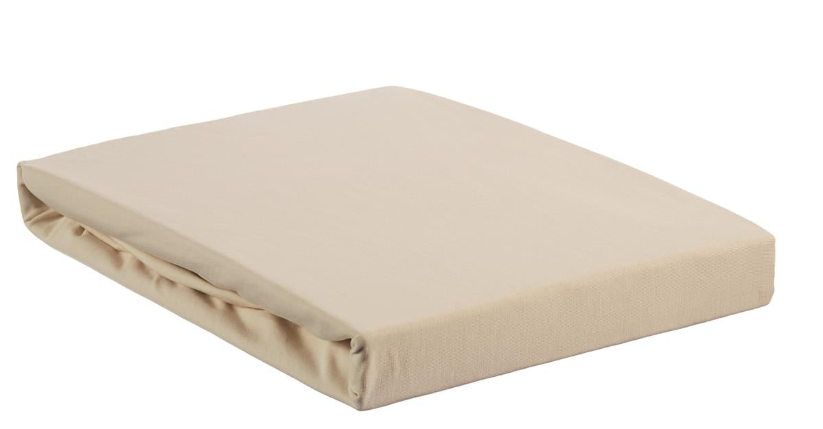 Beddinghouse - Jersey-stretch - Hoeslaken - 180x220 cm - Naturel - pre