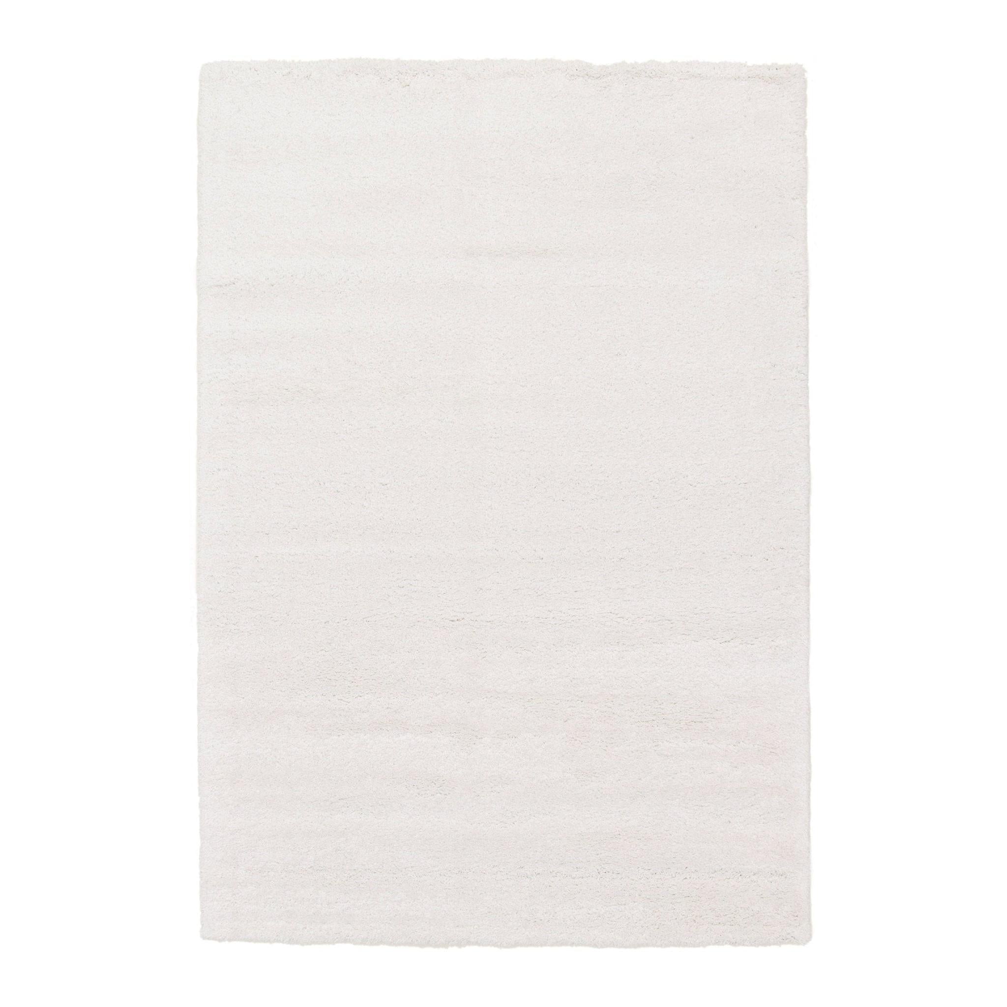 AFK Living vloerkleed Lison - shaggy - wit - 160 x 230 cm