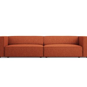 Cosmopolitan Design Bank Arendal 4-zits, chenille, terracotta – 102×24 Cosmopolitan Design Bank Arendal 4-zits, chenille, terracotta – 102×24