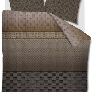 Beddinghouse Dekbedovertrek Carter – 200 x 200/220 cm – Bruin Beddinghouse Dekbedovertrek Carter – 200 x 200/220 cm – Bruin