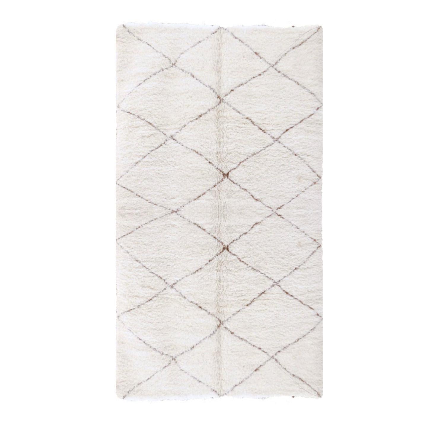 AFK Living vloerkleed Berber - handgemaakt - Wol - 166 x 310 cm