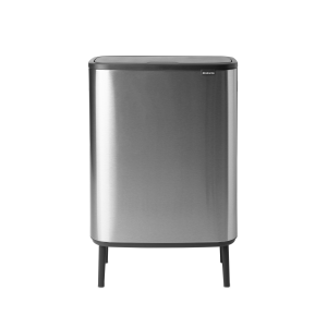Brabantia Bo Touch Bin Hi, met 2 binnenemmers, 2 x 30 liter – Matt Ste Brabantia Bo Touch Bin Hi, met 2 binnenemmers, 2 x 30 liter – Matt Ste