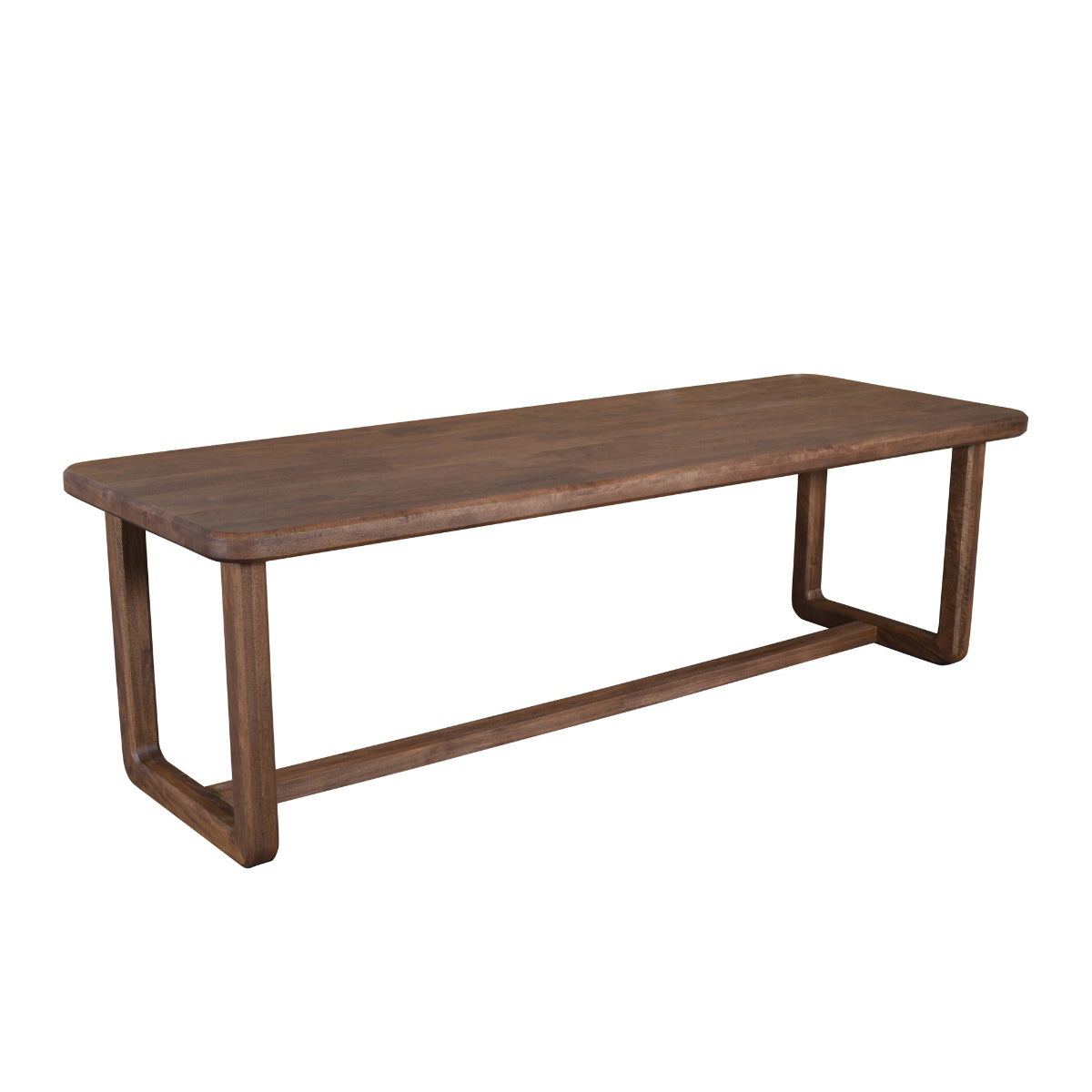 DÉJA Living Eettafel Loja - Rechthoek Donkerbruin Mangohout - 250x90x7