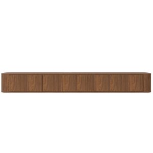 DÉJA Living Tv-meubel Lino – Walnoot – 200x40x25cm DÉJA Living Tv-meubel Lino – Walnoot – 200x40x25cm