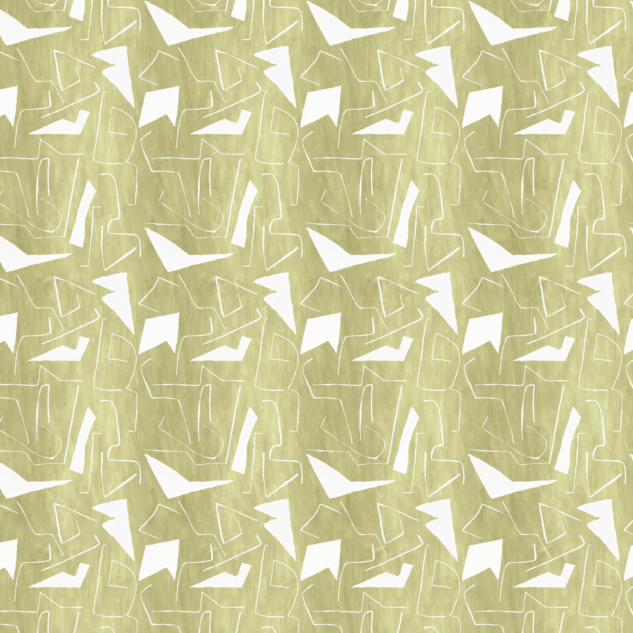 Catchii Behang Graphics Light green