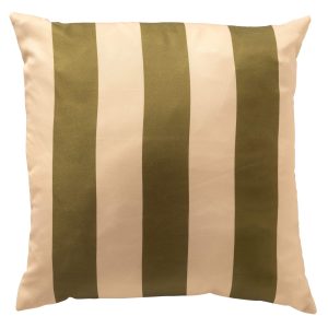 APOLLO – kussenhoes outdoor 40×40 cm – gestreept – Olive Branch – groe APOLLO – kussenhoes outdoor 40×40 cm – gestreept – Olive Branch – groe