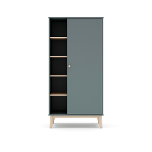 Calicosy – SIMON Garderobe – Wit – 90x52x181 cm Calicosy – SIMON Garderobe – Wit – 90x52x181 cm