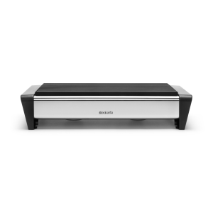 Brabantia Schotelwarmer met 2 kaarsjes – Matt Steel Brabantia Schotelwarmer met 2 kaarsjes – Matt Steel